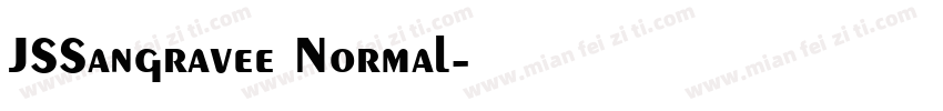 JSSangravee Normal字体转换